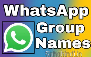 Whatsapp Group Names in Hindi